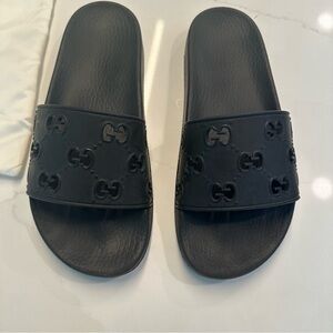 Gucci Black Slides
